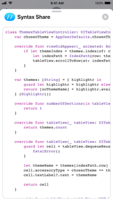 Syntax Share screenshot