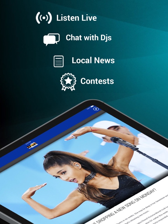 100.5 The River (WTRV) iPad screenshot 1 - Music app