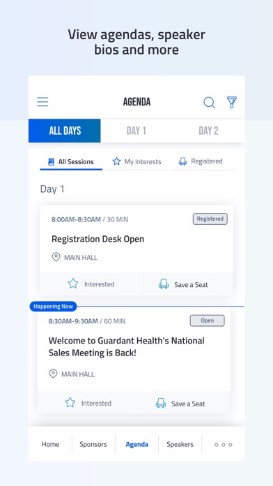 Guardant Health Events screenshot 2