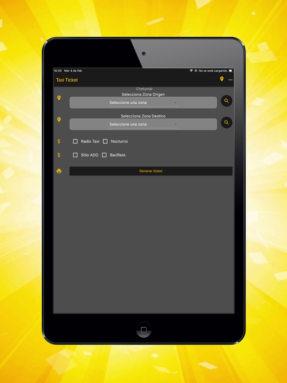 Screenshot #5 pour Taxi Ticket