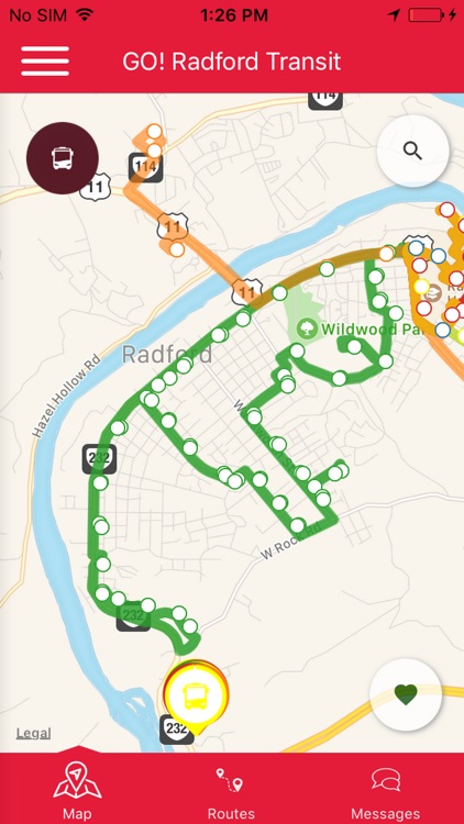 Passio GO! RadfordTransit