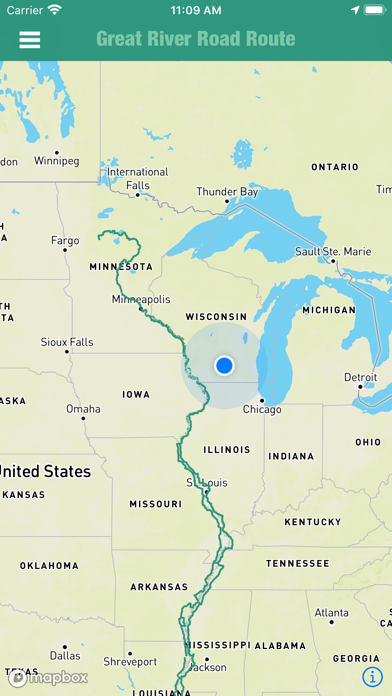 Screenshot #1 pour Drive the Great River Road