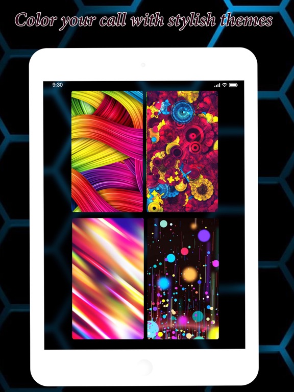 Screenshot #5 pour Colorful Call Flash Themes