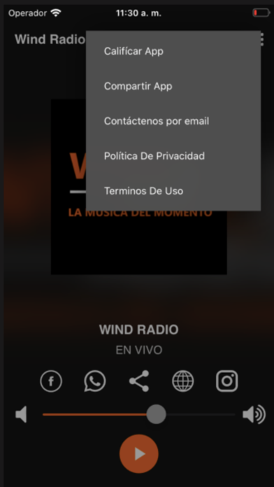 Screenshot #3 pour Wind Radio