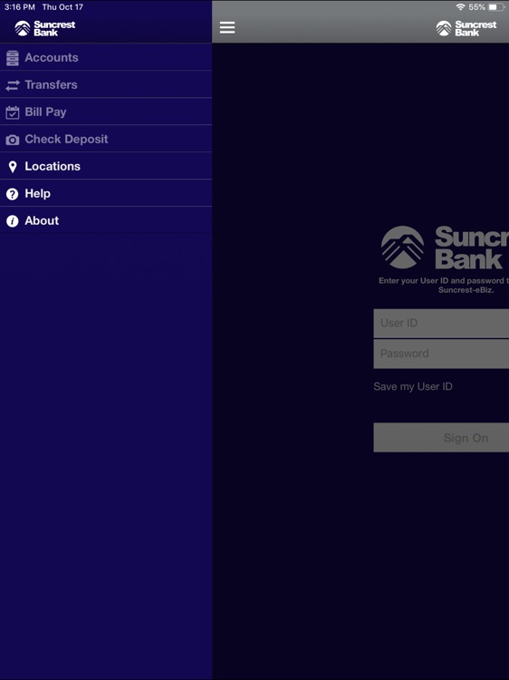 Suncrest-eBiz for iPad