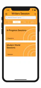 Writers Session screenshot #8 for iPhone