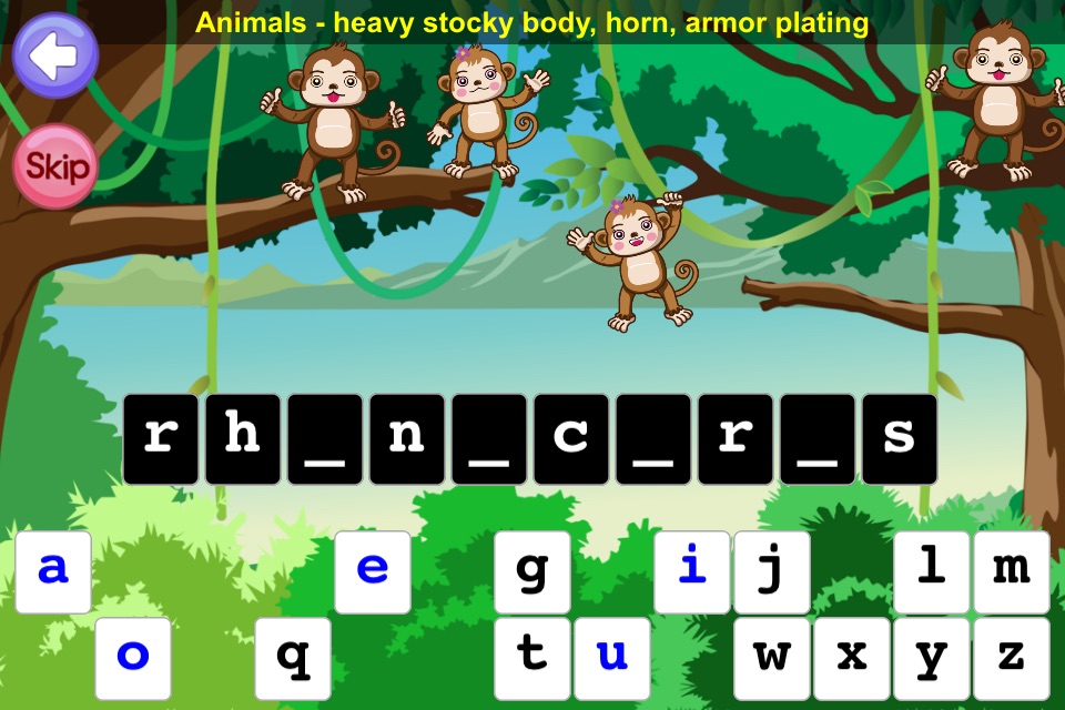 Monkey Word Guess Lite screenshot 3