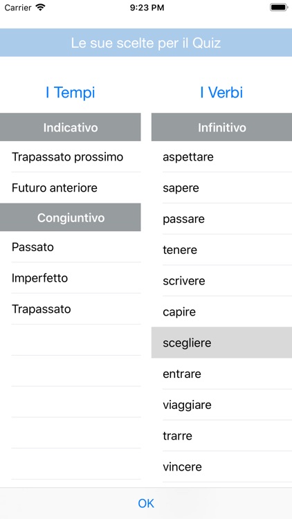 Learning verbs - Italy screenshot-6