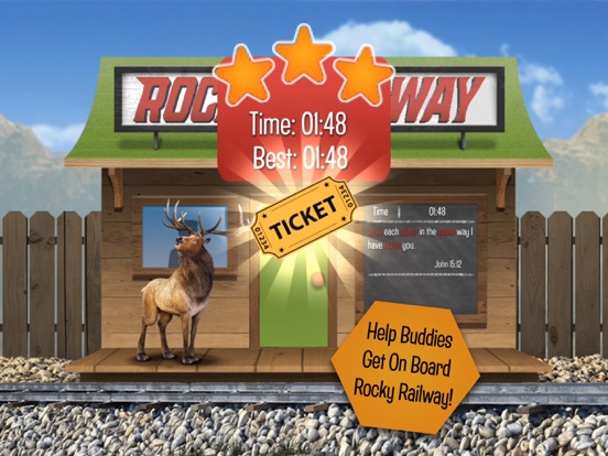 Rocky Railway Bible Buddies iPad screenshot 6 - Entertainment app