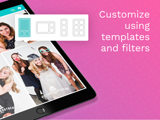 Wifibooth the PRO photo booth iPad app afbeelding 4