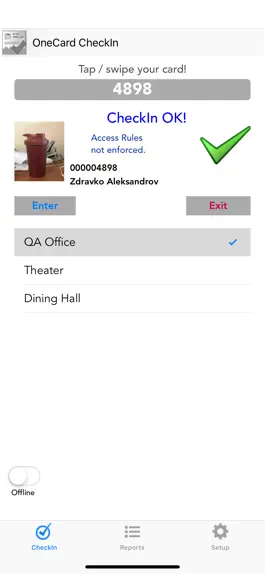 Game screenshot OneCard Check In apk