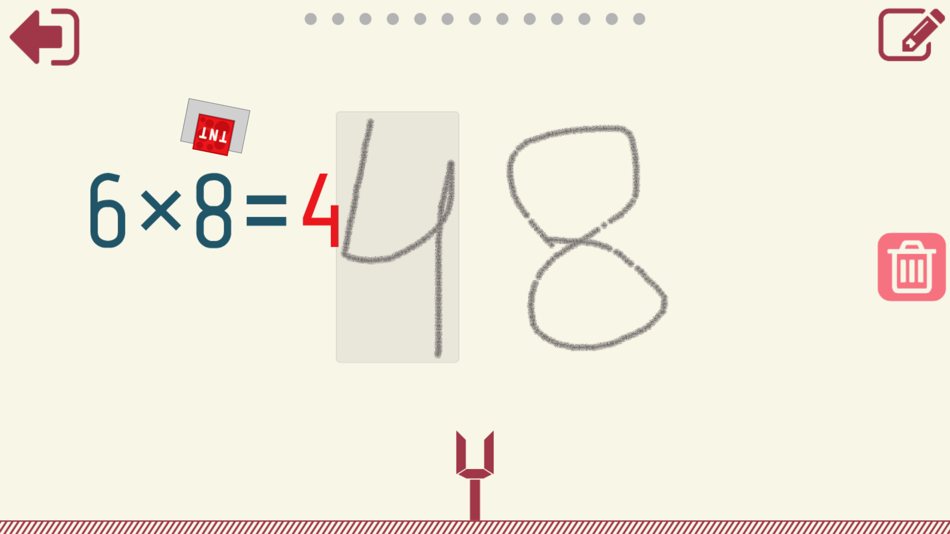 #10. Multiplication Tables 12x12 (iOS) By: Sergey Malugin