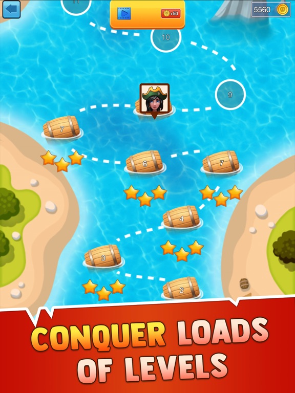 Pirate Ship - Hero Adventure iPad screenshot