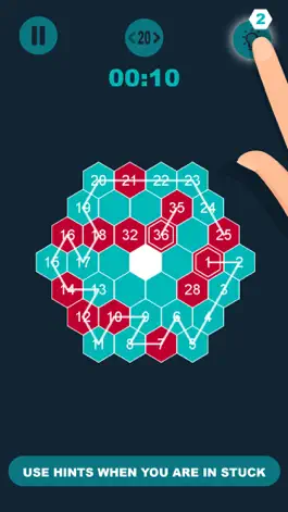 Game screenshot Connect number series : hidoku apk