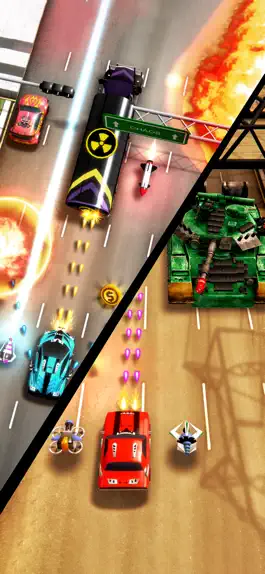 Game screenshot Chaos Road: Гонки и сражения mod apk