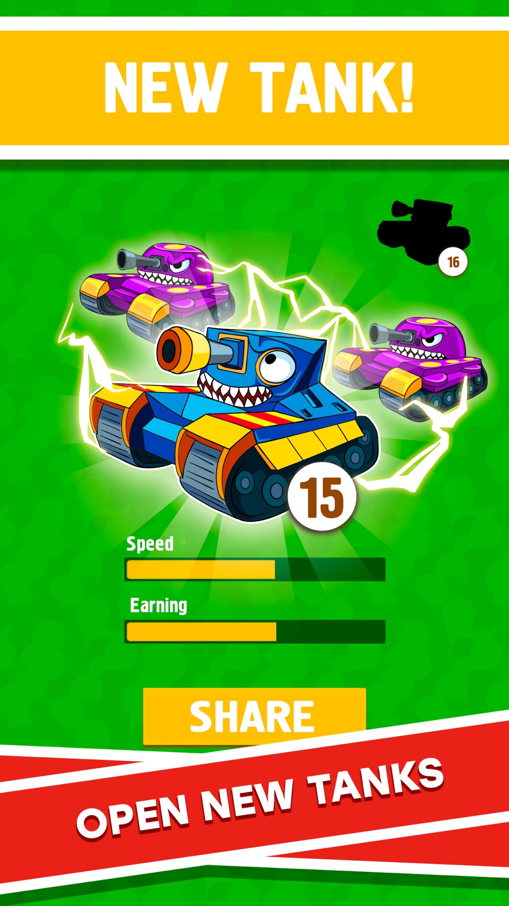 Merge Tanks: Idle Tap Clicker hack tool
