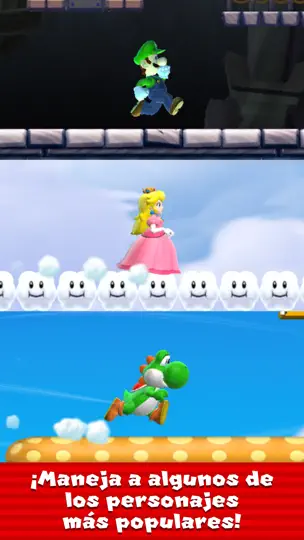 Captura de pantalla de Super Mario Run en iPhone 3