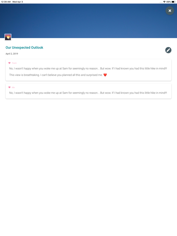 Screenshot #5 pour Twig - Journal for Couples