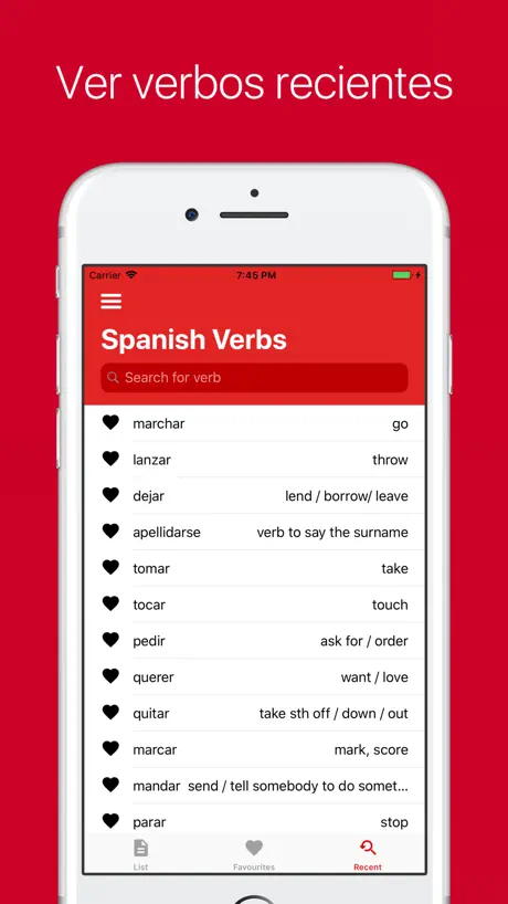 Verbos Españoles