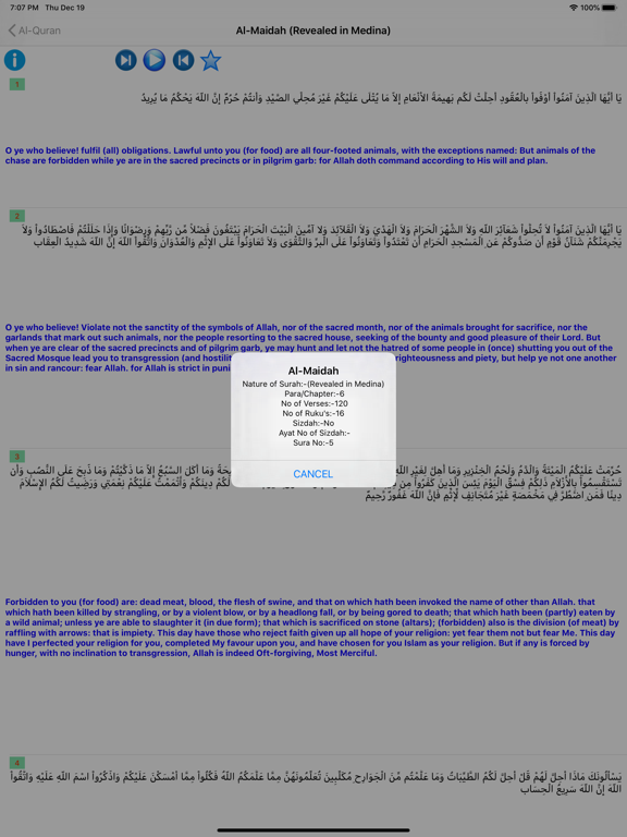 Screenshot #6 pour Full Quran Translation English