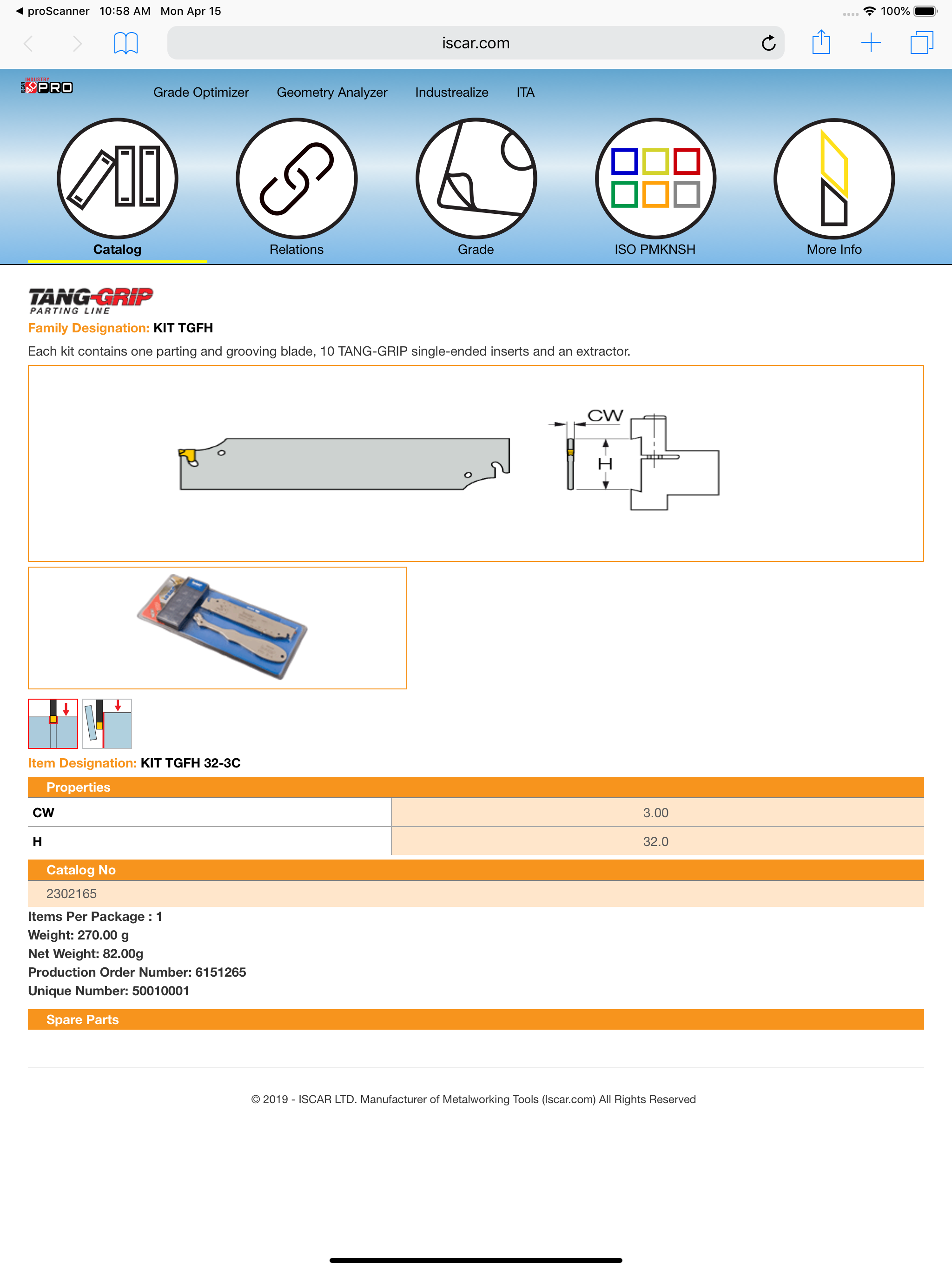 ISCAR 4.0Pro