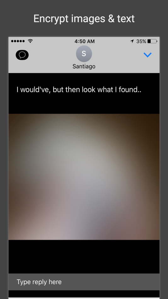 #5. Black SMS - Protected Texts (iOS) 由: Tyler Weitzman