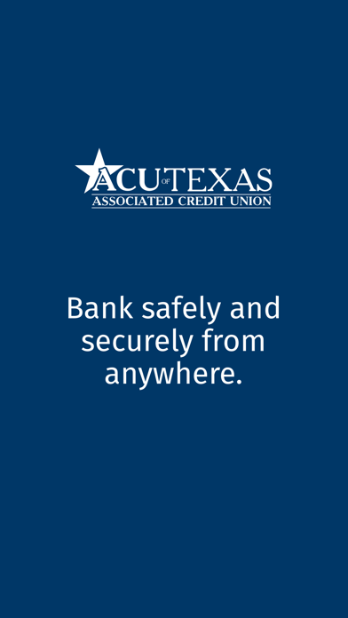 ACU of Texas Mobile Banking Screenshot