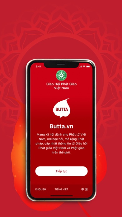 Butta - Mạng xã hội Phật giáo Screenshot