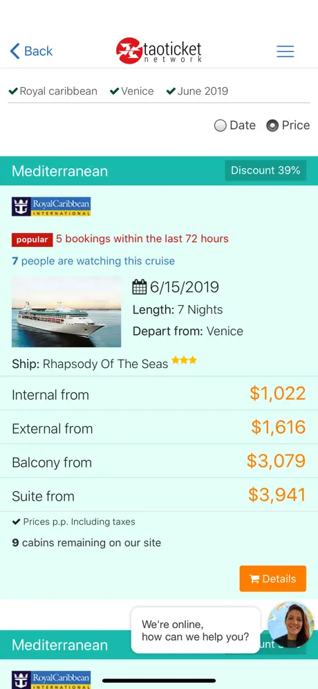 Ticketroyal - Cruises