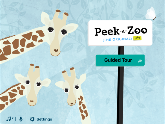 Peek-a-Zoo: Peekaboo Kid Games iPad app afbeelding 1