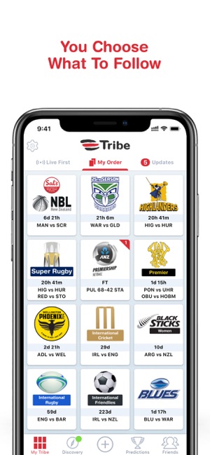 Tribe: Live Sports Scores(圖2)-速報App