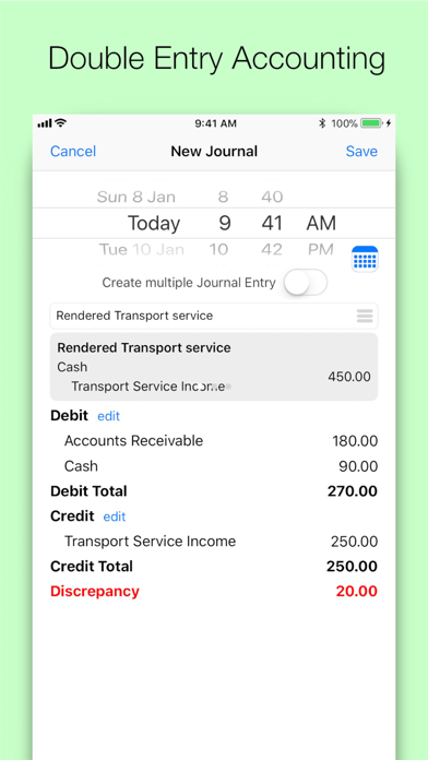 Screenshot #1 pour eAccounting