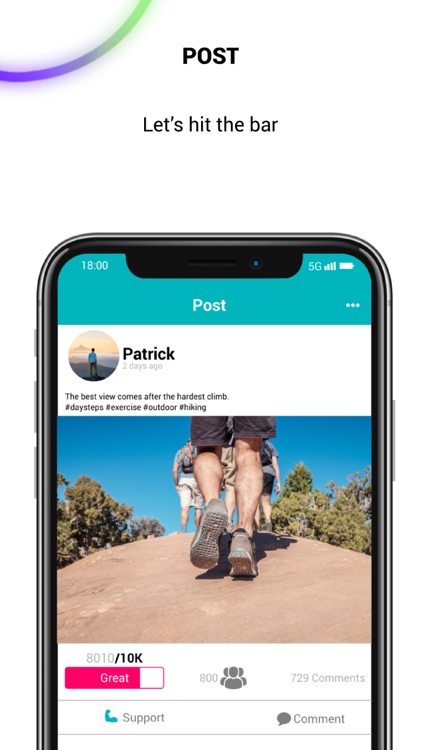 DayStep - Share, Cheer, Boost
