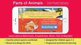 Game screenshot Parts Of Animals - Vertebrates mod apk