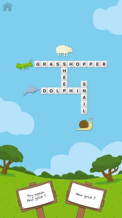 Ani'Mots Crossword Screenshot