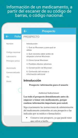Captura de pantalla de Mi Prescripcion en iPhone 6