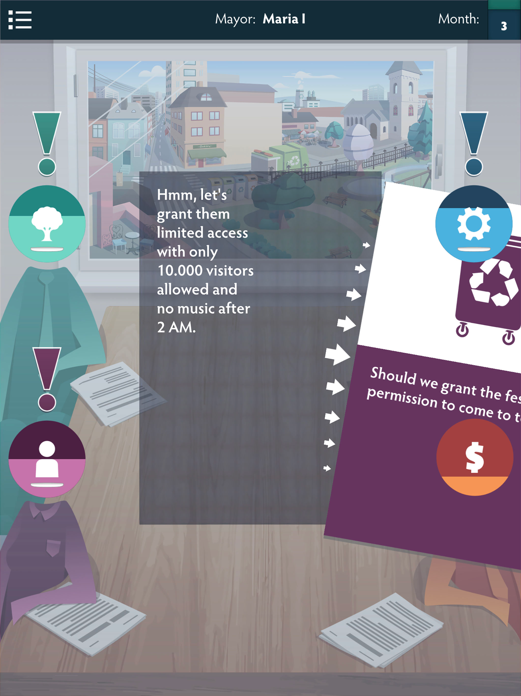 Mayor's Table screenshot 7