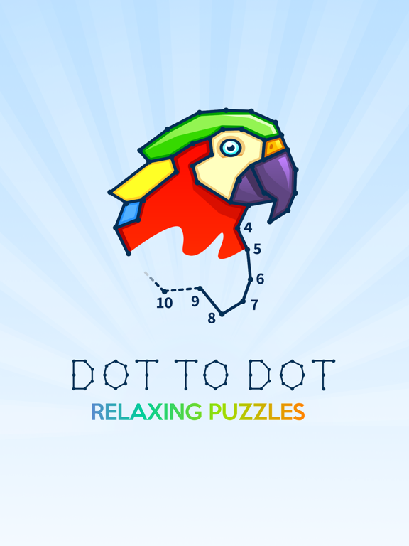 Dot to Dot - Relaxing Puzzles iPad screenshot 5 - Games app