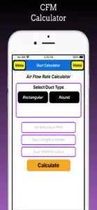 Duct Calculator Pro screenshot #3 for iPhone