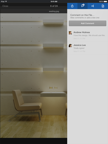 Screenshot #6 pour Box for EMM