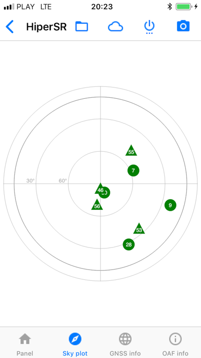 eGPS Screenshot