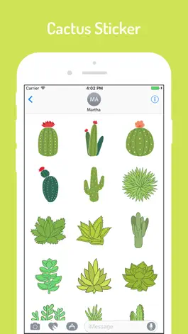 Game screenshot Dessert Cactus Stickers apk
