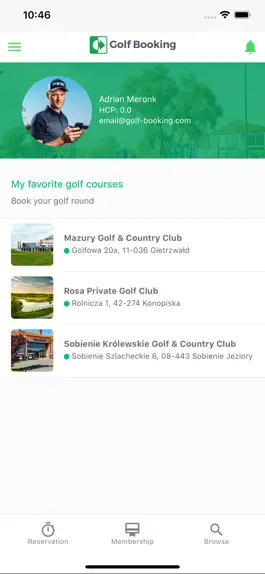 Game screenshot Golf Booking hack