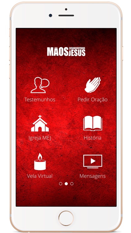 Mãos Ensanguentadas de Jesus