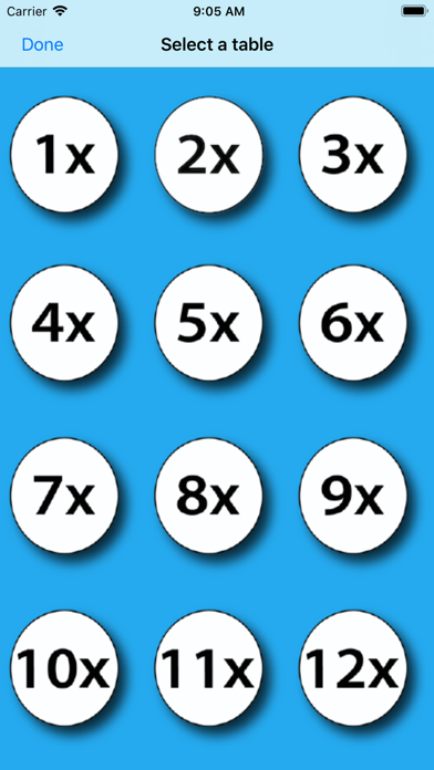 Multiplication-Quiz Screenshot