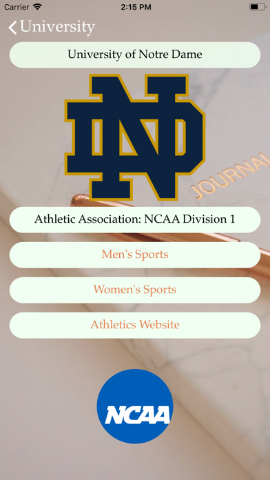 Screenshot 2 of UniFind App