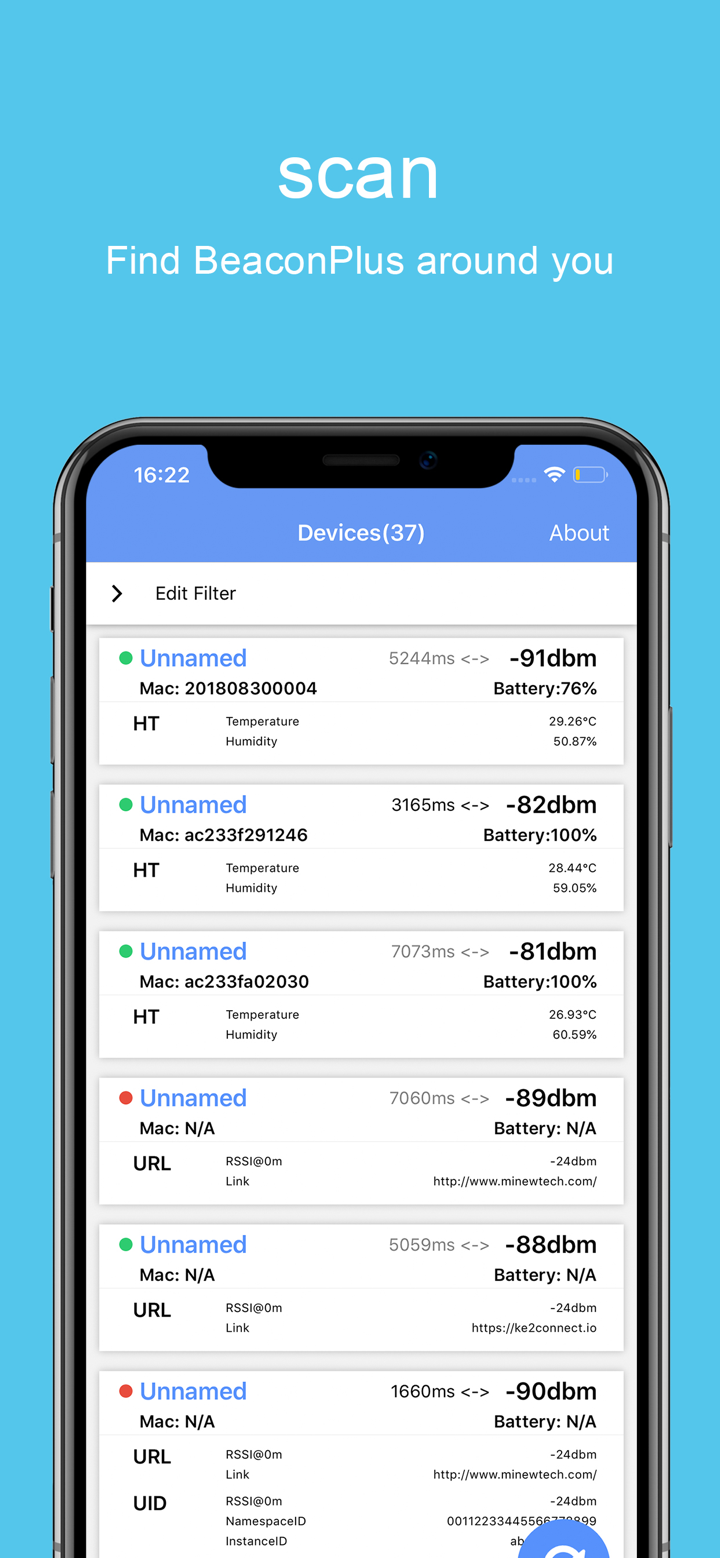 BeaconSET Plus screenshot 1