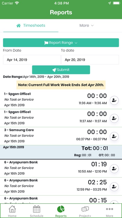 Timesheet Mobile™ screenshot-5