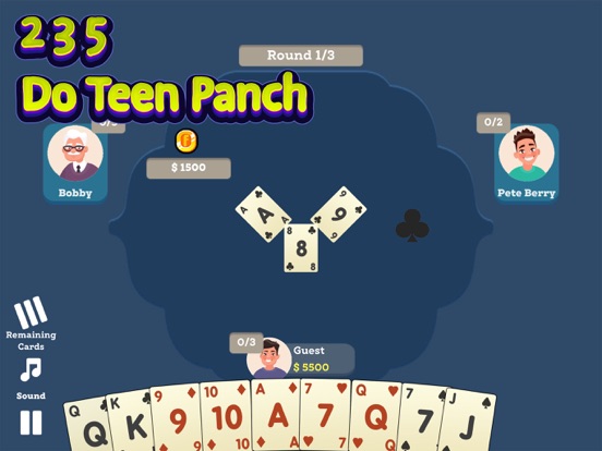 Screenshot #4 pour Do Teen Panch - 235 Card Game