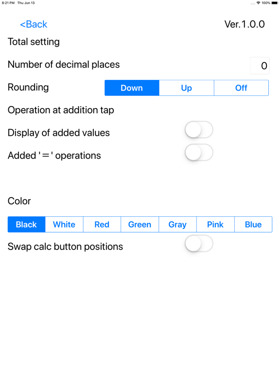 App screenshot